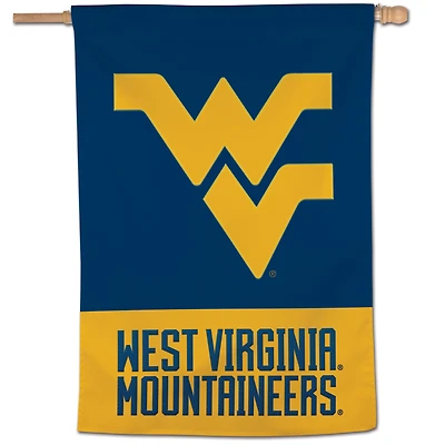 WinCraft West Virginia Mountaineers 28" x 40" Applique Vertical Banner