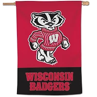 WinCraft Wisconsin Badgers 28" x 40" Applique Vertical Banner