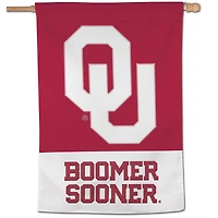 WinCraft Oklahoma Sooners 28" x 40" Applique Vertical Banner