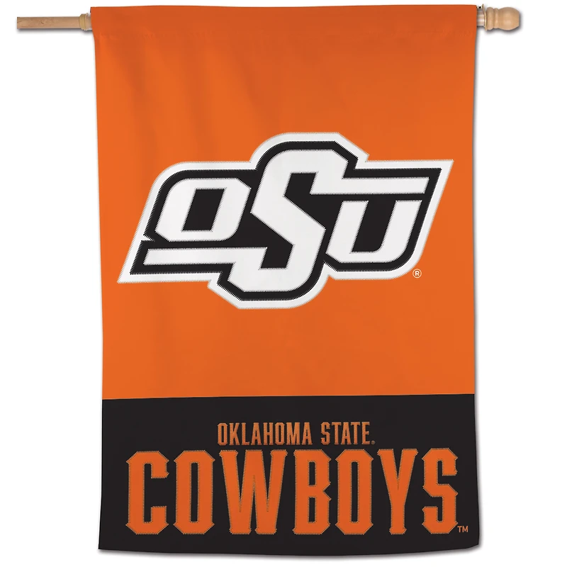 WinCraft Oklahoma State Cowboys 28" x 40" Applique Vertical Banner