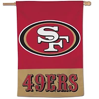 WinCraft San Francisco 49ers 28" x 40" Applique Vertical Banner