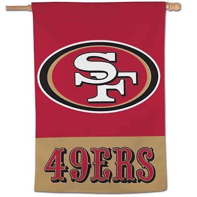 WinCraft San Francisco 49ers 28" x 40" Applique Vertical Banner