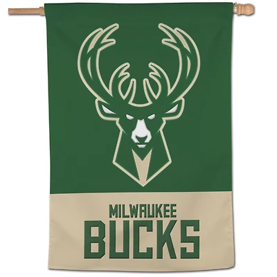 WinCraft Milwaukee Bucks 28" x 40" Applique Vertical Banner