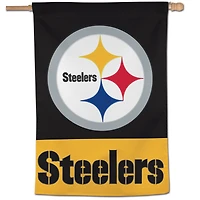 WinCraft Pittsburgh Steelers 28" x 40" Applique Vertical Banner