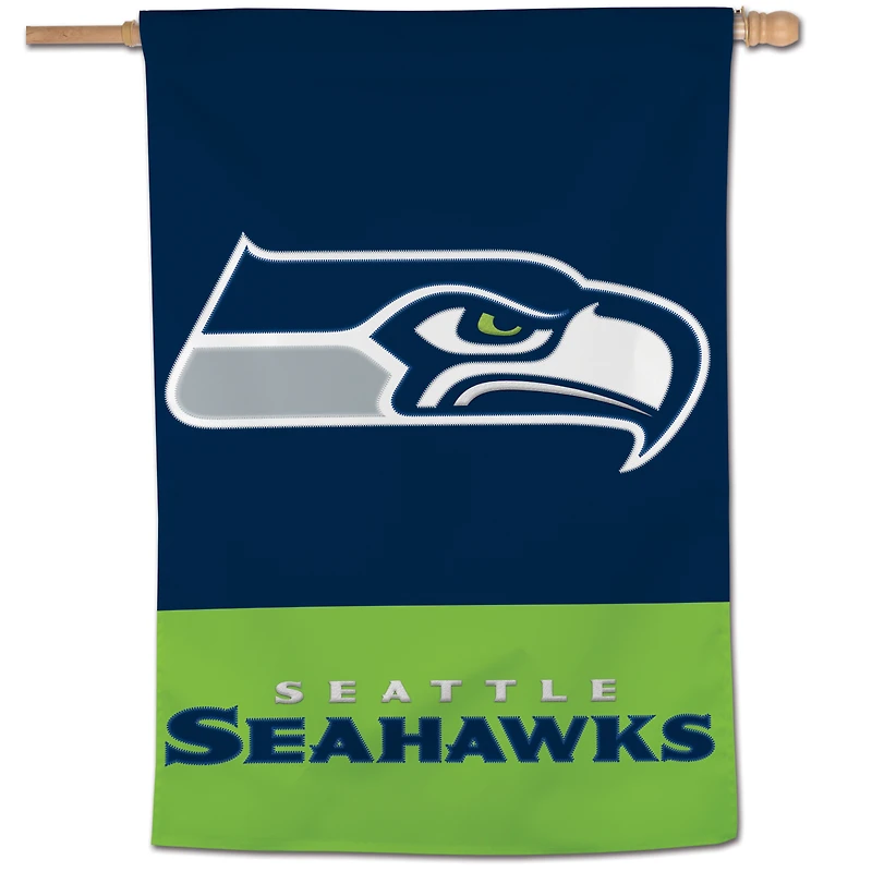 WinCraft Seattle Seahawks 28" x 40" Applique Vertical Banner