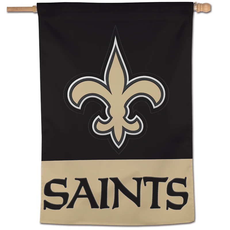 WinCraft New Orleans Saints 28" x 40" Applique Vertical Banner