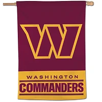 WinCraft Washington Commanders 28" x 40" Applique Vertical Banner