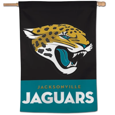 WinCraft Jacksonville Jaguars 28" x 40" Applique Vertical Banner
