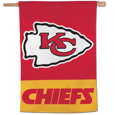 WinCraft Kansas City Chiefs 28" x 40" Applique Vertical Banner