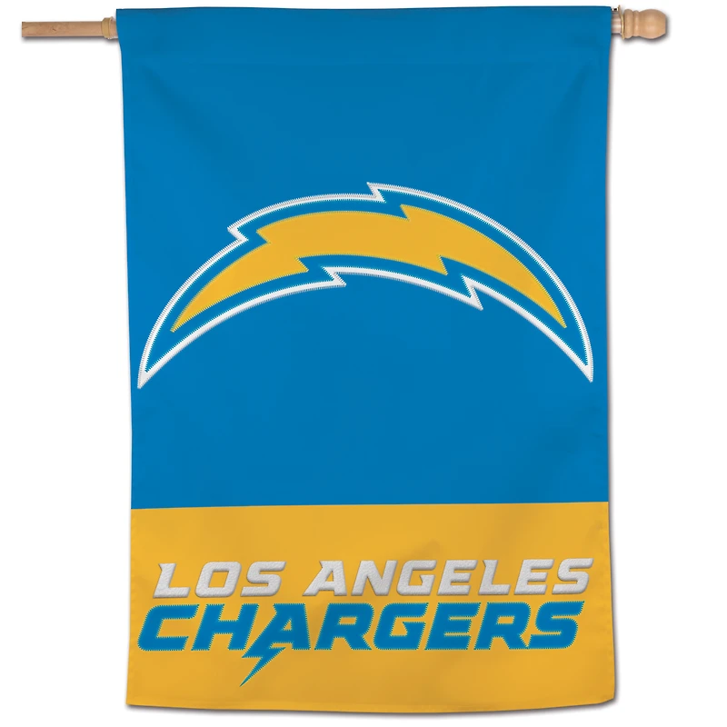 WinCraft Los Angeles Chargers 28" x 40" Applique Vertical Banner
