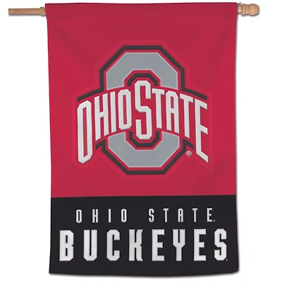 WinCraft Ohio State Buckeyes 28" x 40" Applique Vertical Banner