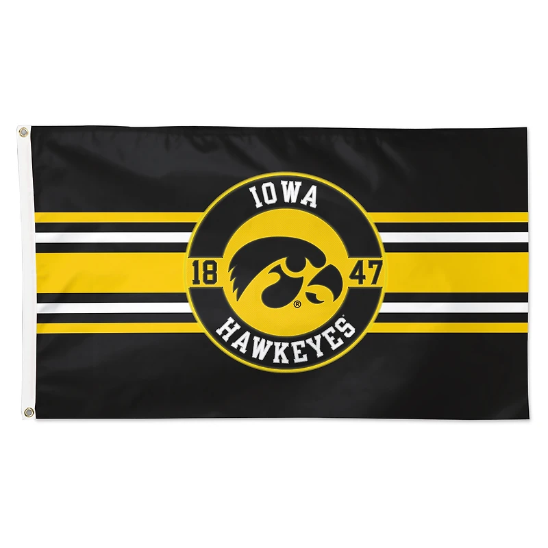 WinCraft Iowa Hawkeyes 3' x 5' Applique Flag