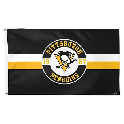 WinCraft Pittsburgh Penguins 3' x 5' Applique Flag