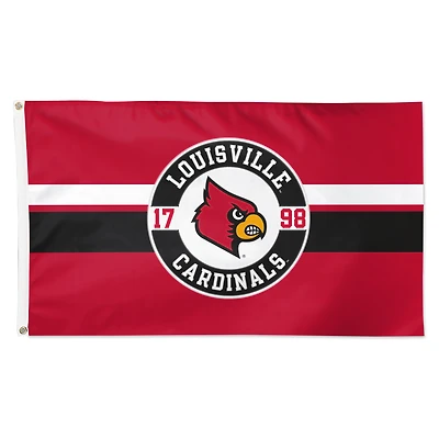 WinCraft Louisville Cardinals 3' x 5' Applique Flag