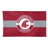 WinCraft Washington State Cougars 3' x 5' Applique Flag