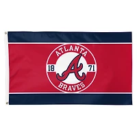 WinCraft Atlanta Braves 3' x 5' Applique Flag