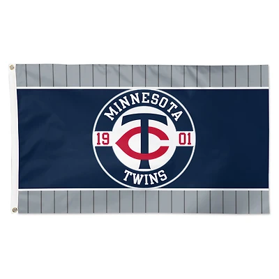 WinCraft Minnesota Twins 3' x 5' Applique Flag