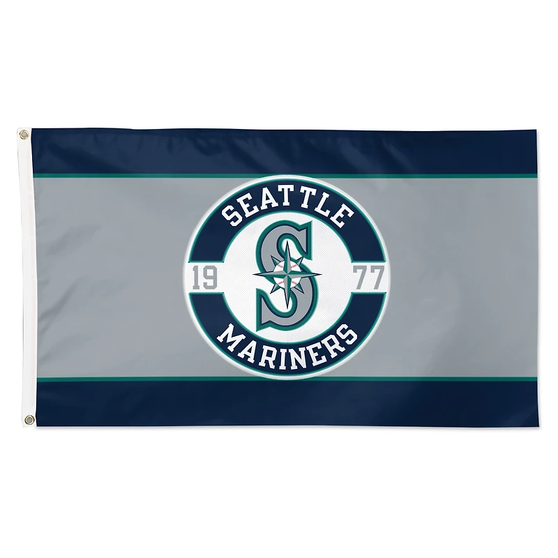 WinCraft Seattle Mariners 3' x 5' Applique Flag