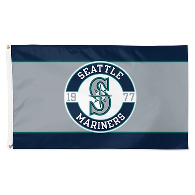 WinCraft Seattle Mariners 3' x 5' Applique Flag