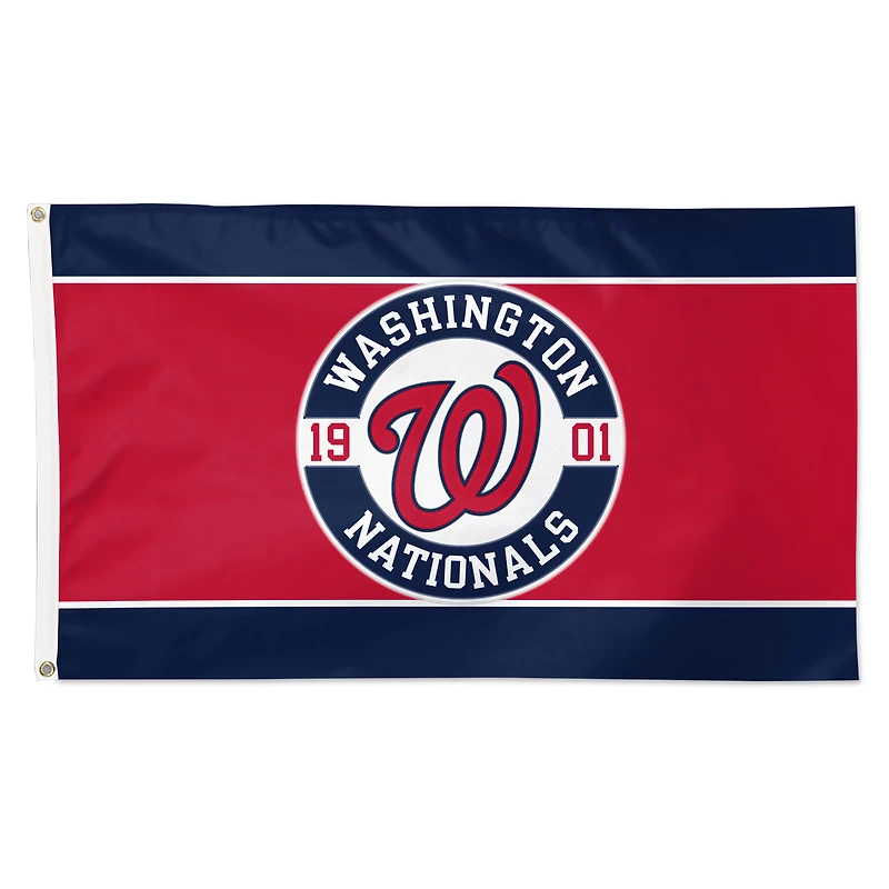 WinCraft Washington Nationals 3' x 5' Applique Flag