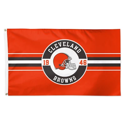 WinCraft Cleveland Browns 3' x 5' Applique Flag