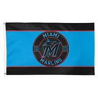 WinCraft Miami Marlins 3' x 5' Applique Flag