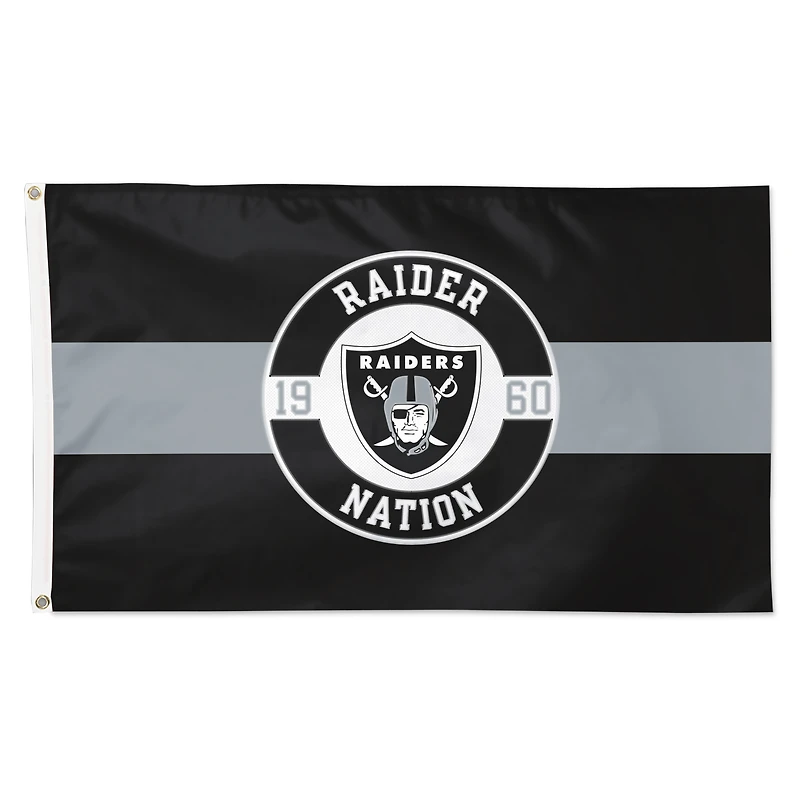 WinCraft Las Vegas Raiders 3' x 5' Applique Flag