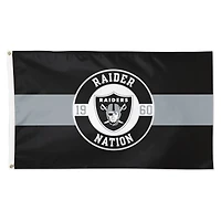 WinCraft Las Vegas Raiders 3' x 5' Applique Flag