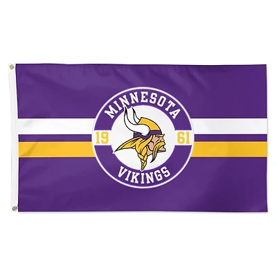 WinCraft Minnesota Vikings 3' x 5' Applique Flag