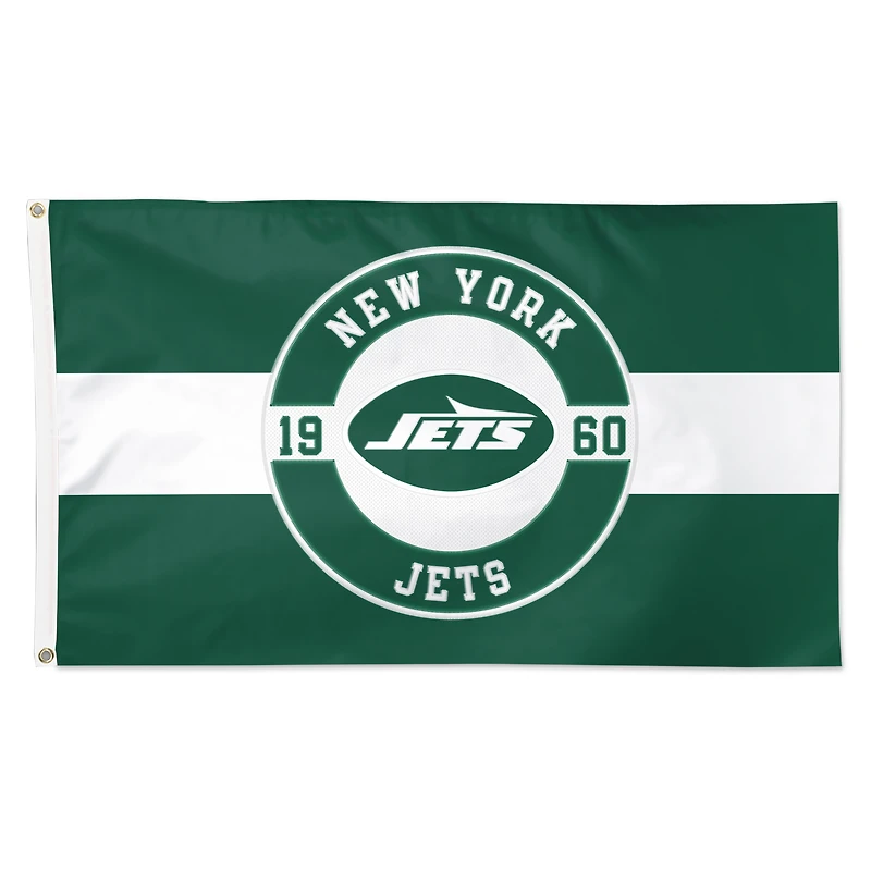 WinCraft New York Jets 3' x 5' Applique Flag