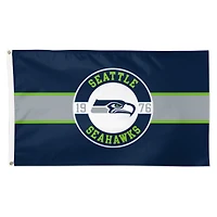 WinCraft Seattle Seahawks 3' x 5' Applique Flag