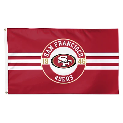 WinCraft San Francisco 49ers 3' x 5' Applique Flag