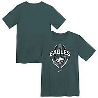 Preschool Nike Midnight Green Philadelphia Eagles Icon Legend Dri-FIT T-Shirt