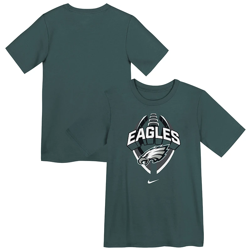 Preschool Nike Midnight Green Philadelphia Eagles Icon Legend Dri-FIT T-Shirt