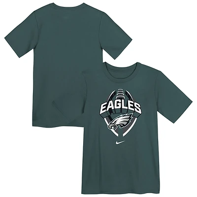 Preschool Nike Midnight Green Philadelphia Eagles Icon Legend Dri-FIT T-Shirt