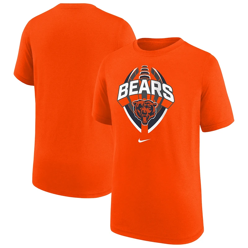 Youth Nike Orange Chicago Bears Icon Legend T-Shirt