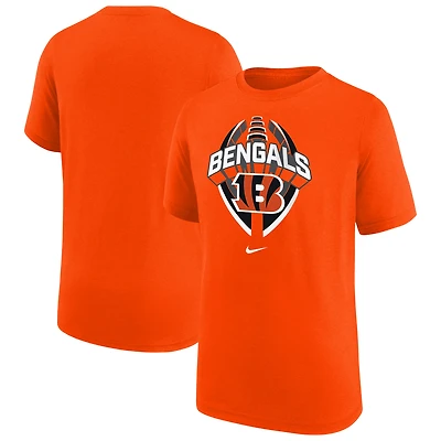 Youth Nike Orange Cincinnati Bengals Icon Legend T-Shirt