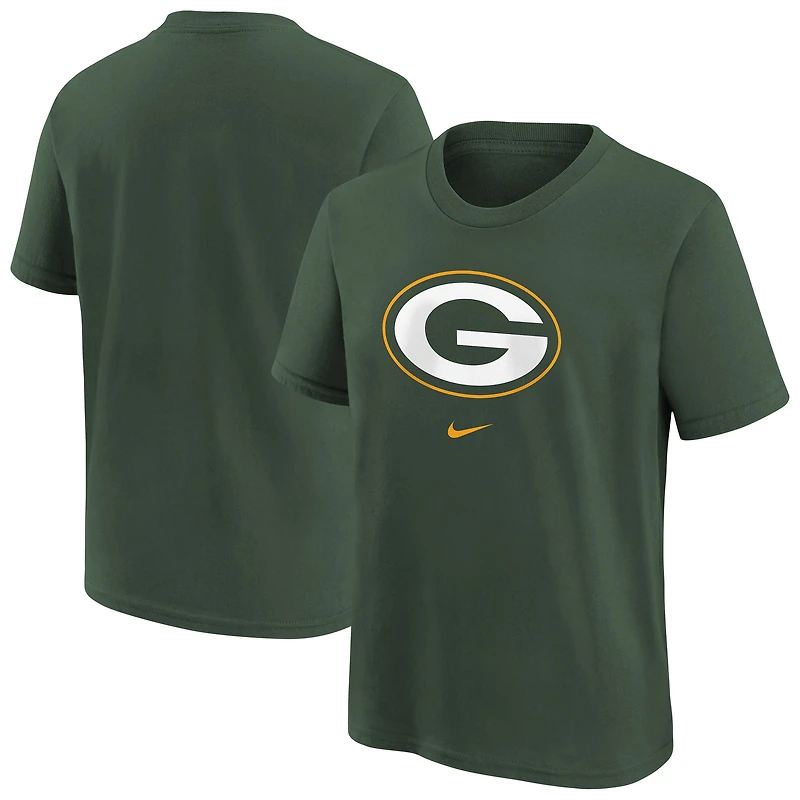 Youth Nike Green Green Bay Packers Primary Logo Legend T-Shirt