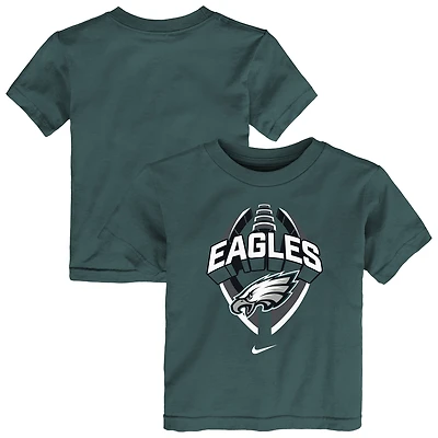 Toddler Nike Midnight Green Philadelphia Eagles Icon Legend Dri-FIT T-Shirt