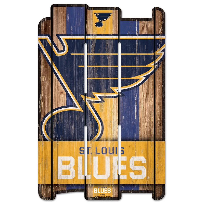 WinCraft St. Louis Blues 11" x 17" Wood Plank Sign