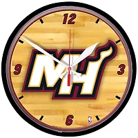 WinCraft Miami Heat 12.75" Round Wall Clock