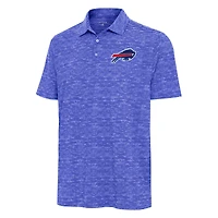 Men's Antigua  Heather Royal Buffalo Bills Static Polo