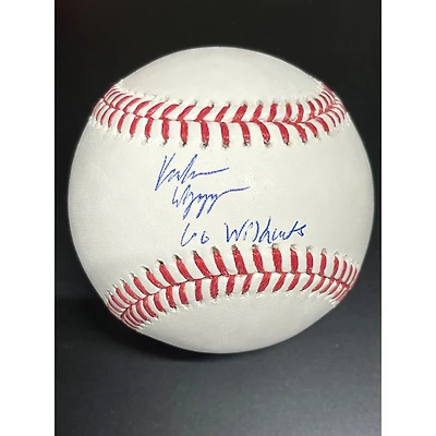 Kaelen Culpepper Minnesota Twins Autographed Baseball with "Go Wildcats" Inscription