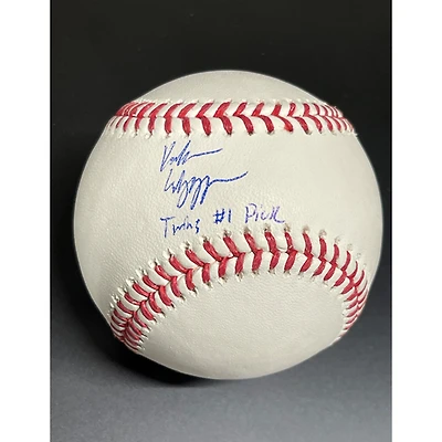 Kaelen Culpepper Minnesota Twins Autographed Baseball with "Twins #1 Pick" Inscription