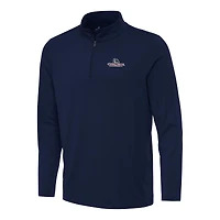 Men's Antigua Navy Gonzaga Bulldogs Reprocess Quarter-Zip Top