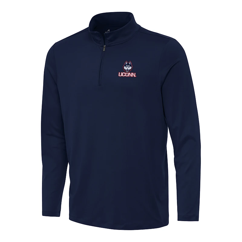 Men's Antigua Navy UConn Huskies Reprocess Quarter-Zip Top