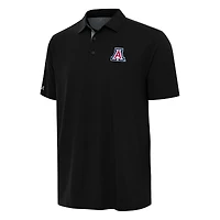 Men's Antigua Black/Gray Arizona Wildcats Era Polo