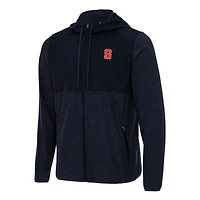 Men's Antigua Navy Syracuse Orange Sway Full-Zip Hoodie Jacket