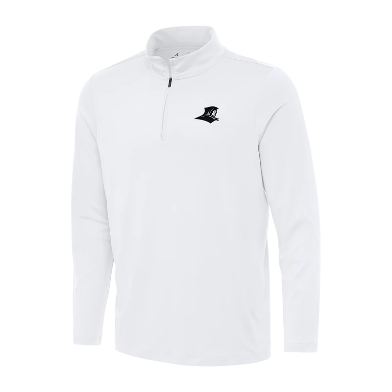 Men's Antigua White Providence Friars Reprocess Quarter-Zip Top