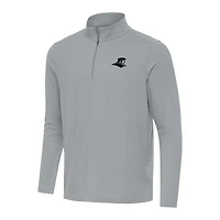 Men's Antigua Gray Providence Friars Intent Quarter-Zip Top